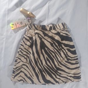 4/25&🌻 Ezra szS mini Zebra skirt (c45)